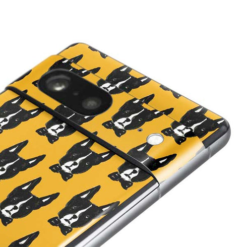 Bouffants and Broken Hearts Boston Terrier Pixel Skins